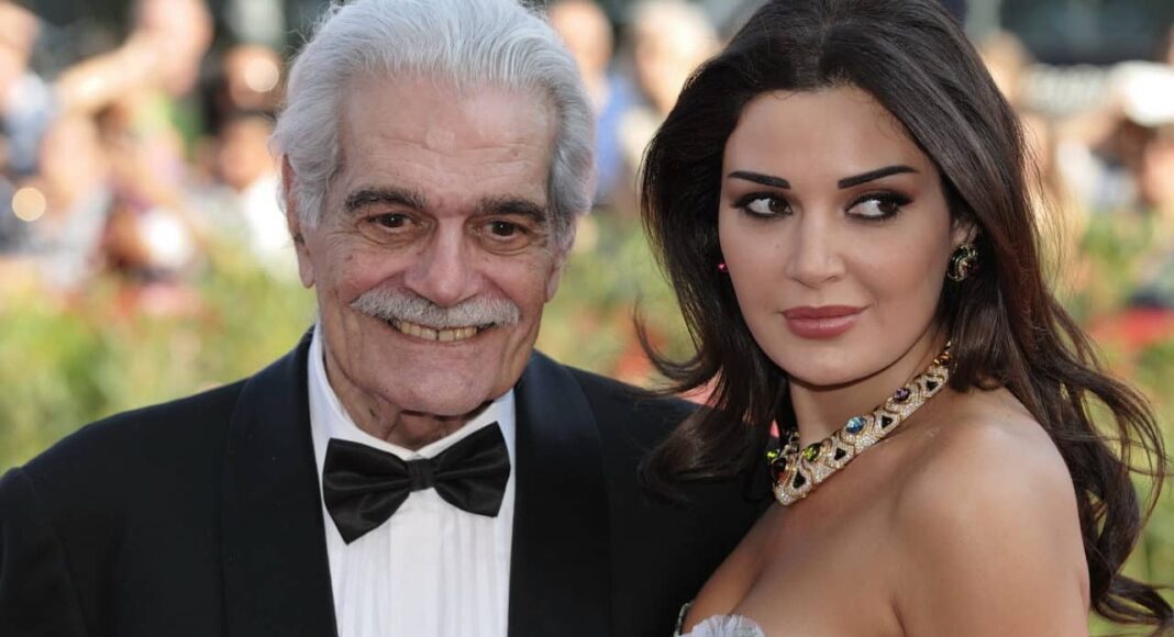 Omar Sharif, Cyrine AbdelNour 66ème Festival de Venise (Mostra)