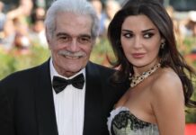 Omar Sharif, Cyrine AbdelNour 66ème Festival de Venise (Mostra)