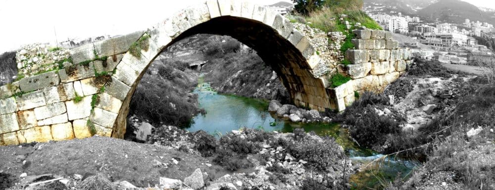 Le Pont Romain de Mameltein à côté de Jounieh. Source Photo: Facebook