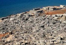 Le camps palestinien de Nahr Bared après les combats de 2007 entre Armée Libanaise et groupe terroriste Fatah al Islam