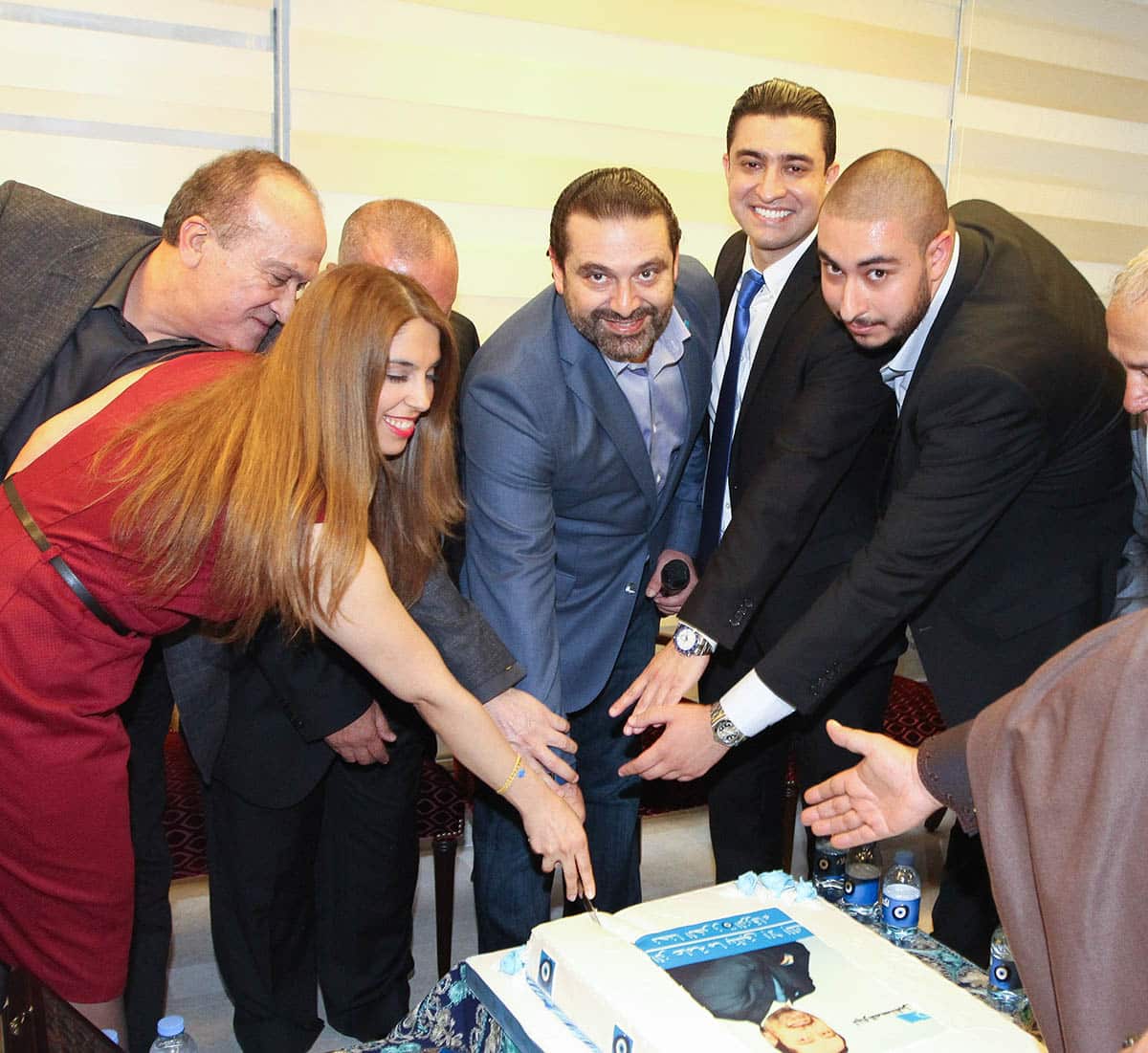 Saad Hariri en campagne électorale. Crédit Photo: Dalati & Nohra.