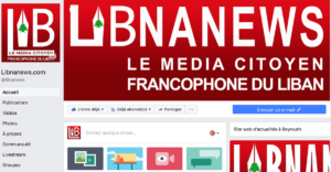 Notre Page Facebook que vous pouvez retrouver via @Libnanews.com