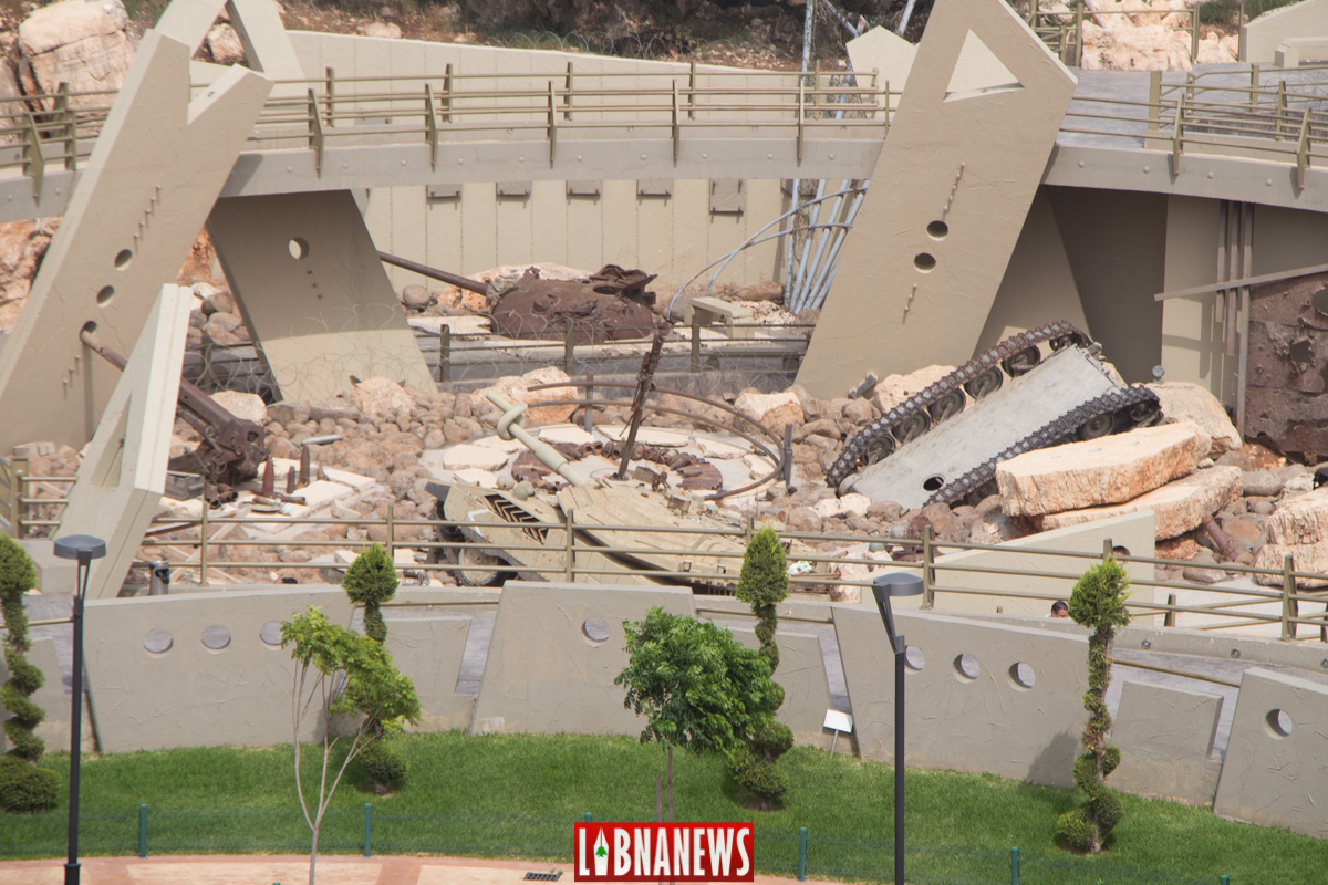 Equipo israelí destruido durante el conflicto con Hezbollah, Museo Mlita. Crédito de la foto: Libnanews.com