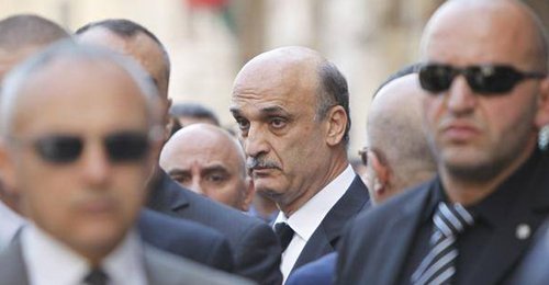 Samir Geagea Le dirigeant du FL Samir Geagea.
