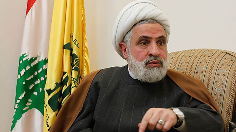 Le Numéro 2 du Hezbollah, le Cheikh Naïm Kassem.
