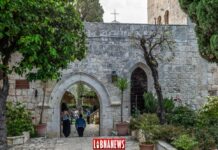 Le Monastère Orthodoxe de Balamand au Nord Liban. Crédit Photo: Francois el Bacha, pour Libnanews.com. Tous droits réservés.
