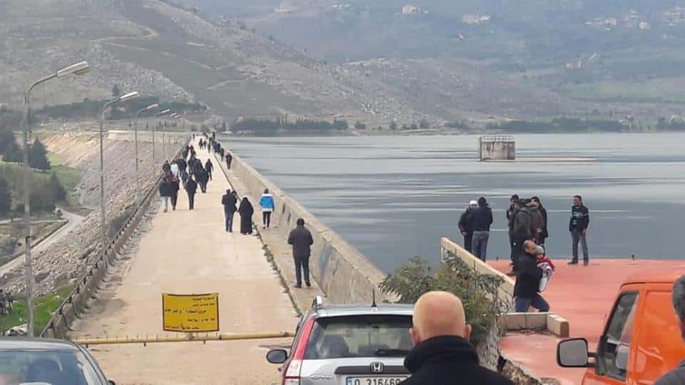 Le lac Qaraoun. Source Photo Facebook
