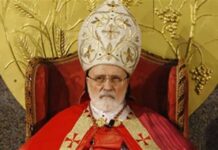 El patriarca maronita Nasrallah Boutros Sfeir