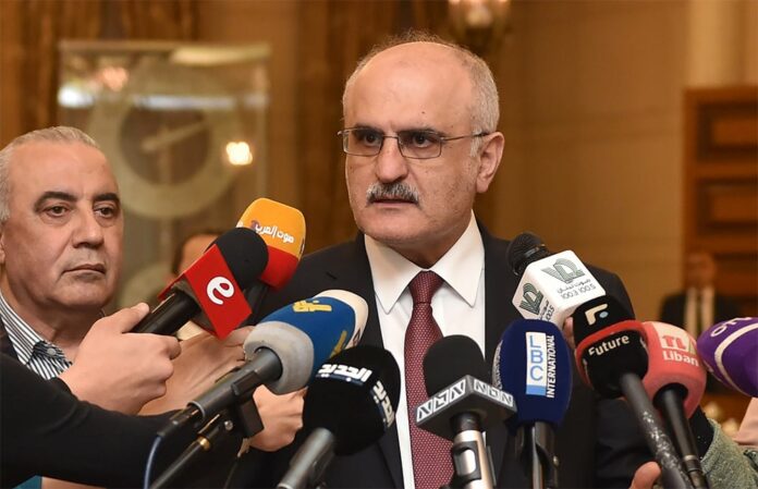 Parliament Ali Hassan Khalil Minister of Finance Ali Hassan Khalil in Parliament. Photo credit: Lebanese Parliament