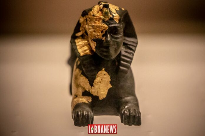 Dossier Liban égypte Statuette de bronze. Musée National de Beyrouth. Crédit Photo: François el Bacha pour Libnanews.com . Tous droits réservés