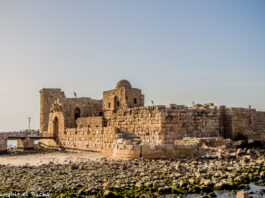 The Castle of the Sea, Saïda, South Lebanon. Photo credit: François el Bacha
