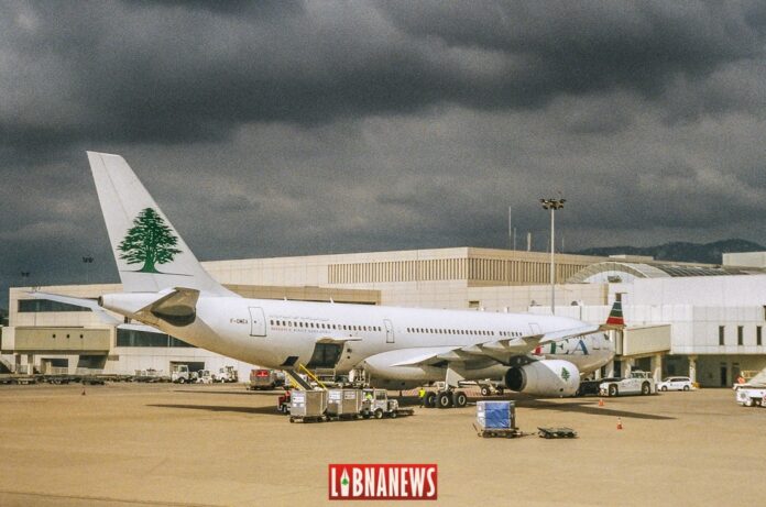 A Middle East Airlines (MEA) plane at Beirut International Airport. Photo Credit: Libnanews.com