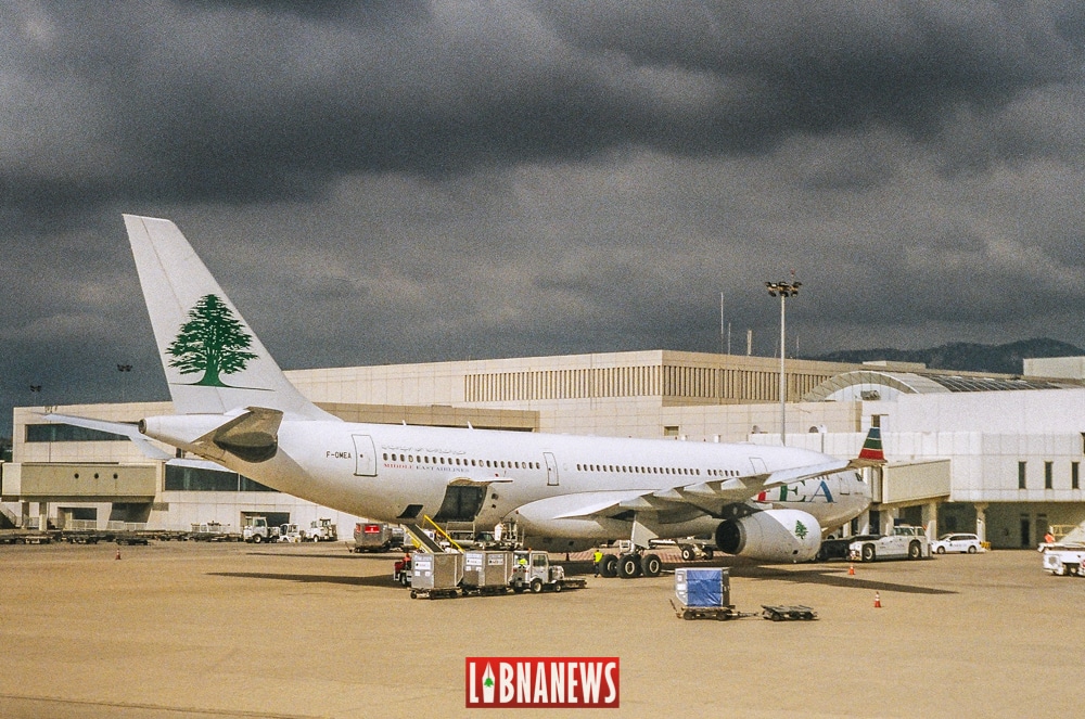 Un avion de la Middle East Airlines (MEA) à l'aéroport international de Beyrouth. Crédit Photo: Libnanews.com