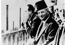 Une Photographie de Riad el Solh, premier premier ministre du Liban après l'indépendance