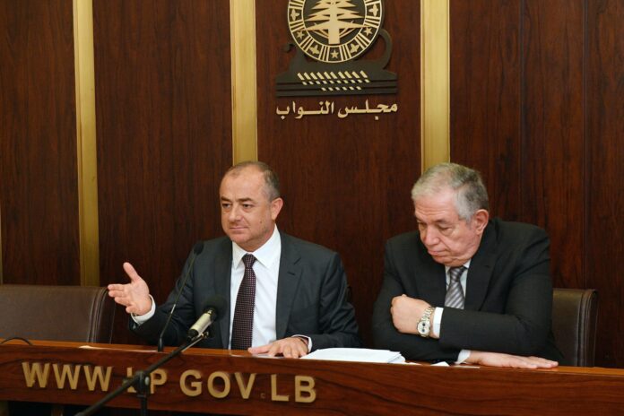 Parlement flickr elias bou saab conference La conférence de presse du Ministre de la Défense Elias Bou Saab. Crédit Photo: Parlement Libanais