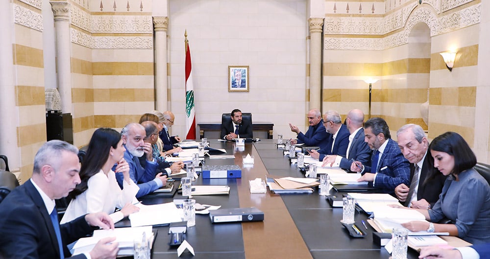 La réunion du Conseil des Ministre ce 27 août 2019. Crédit Photo: Dalati & Nohra