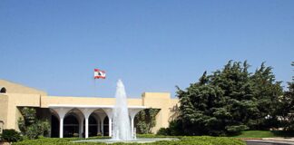 Le Palais Présidentiel de Baabda. Source Photo: Facebook
