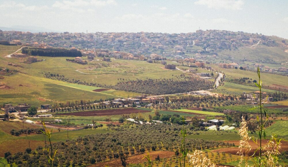 La ville de Khiam vue depuis Marjayoun. Crédit Photo: François el Bacha pour Libnanews.com