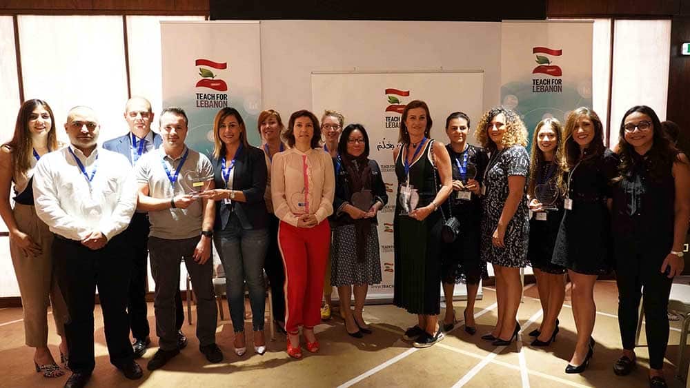 Teach For Lebanon, en présence de la présidente Salyne El Samarani, honore ses supporteurs