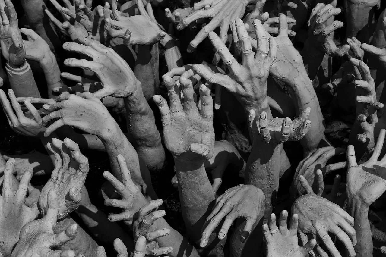 Pixabay enfer main