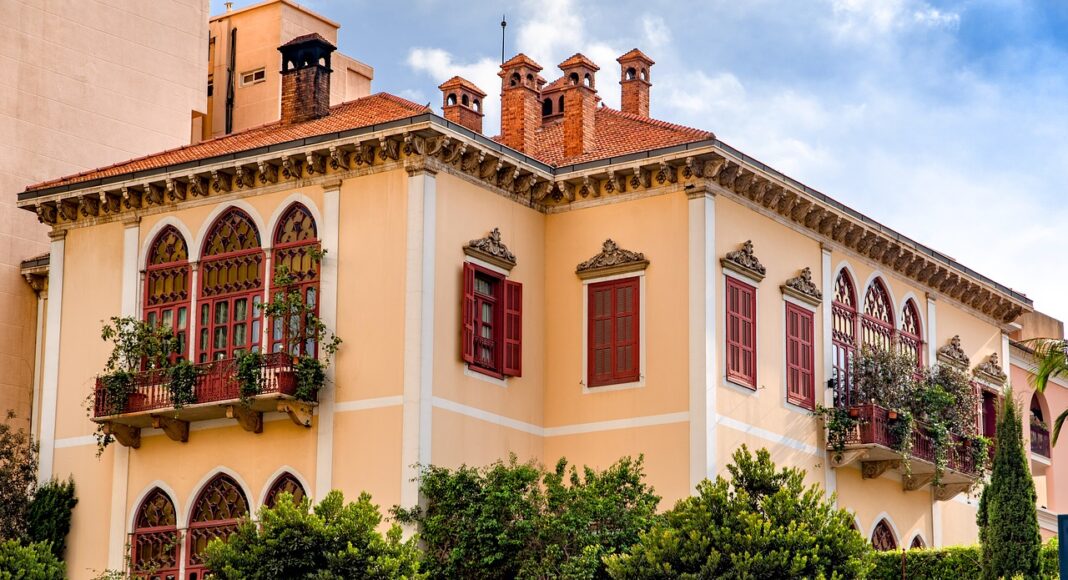 Une maison Beyrouthine au Centre Ville. Source Photo: Pixabay.com