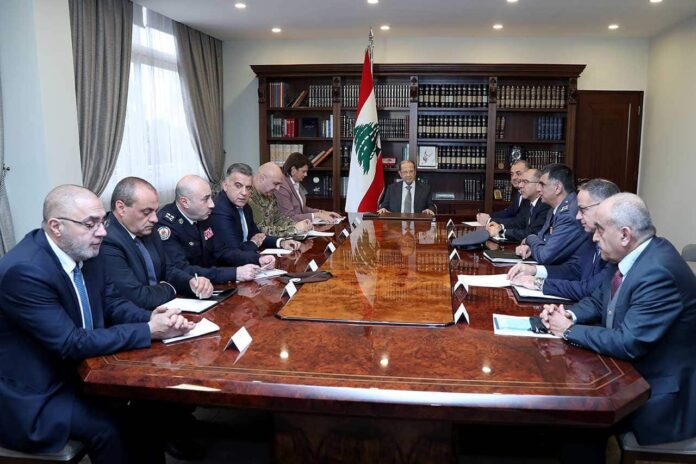 Dalati conseil de sécurité Aoun