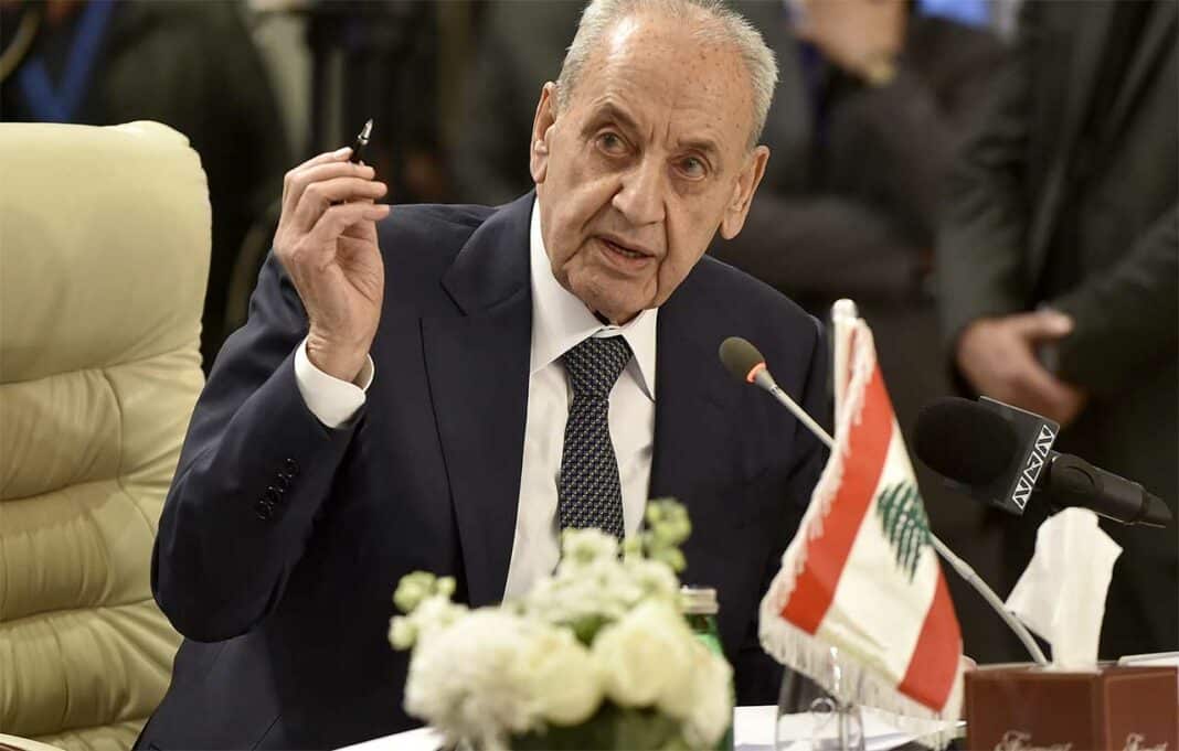 Nabih Berri appelle à une session pour élire le président libanais le 14 juin