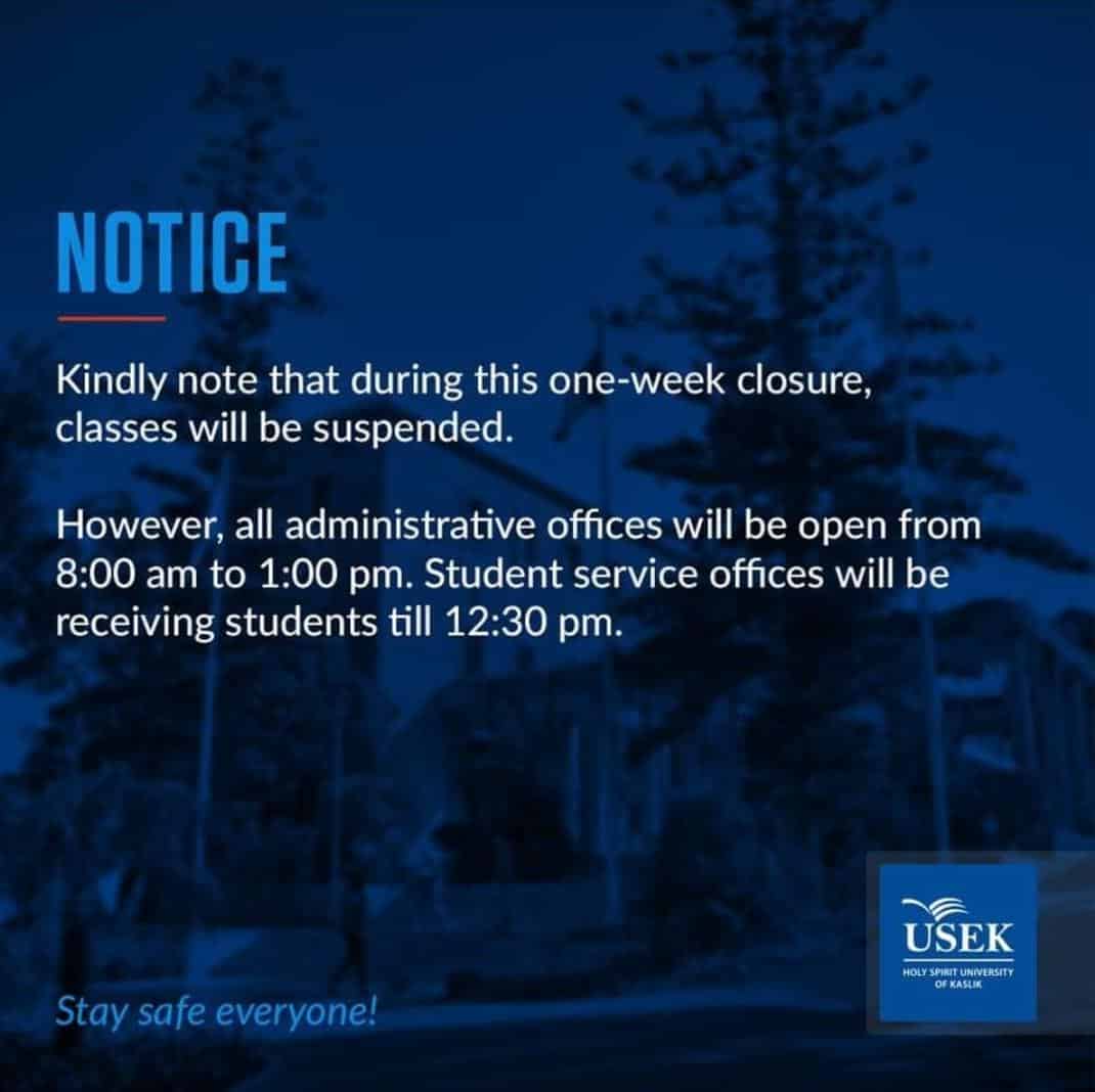 Coronavirus: Les principales universités au Liban ne répondent pas à l’appel de fermeture lancé par le ministère de l’Education