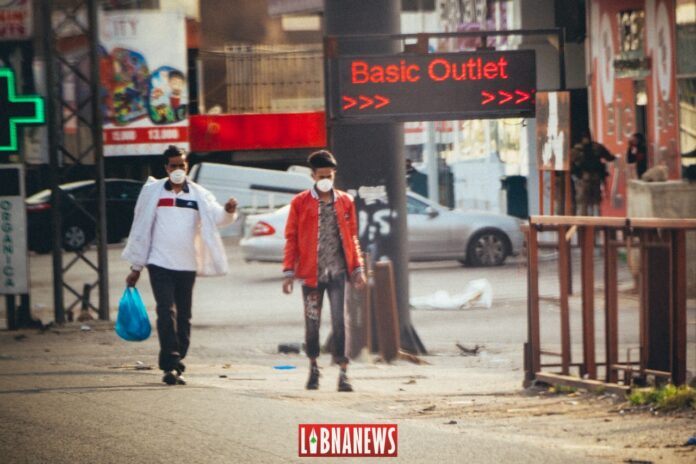 Les rues désertes au Liban suite à l'épidémie de Coronavirus