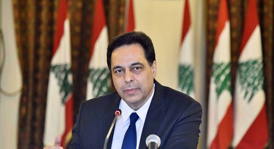 Le Premier Ministre Libanais Hassan Diab. Crédit Photo: Dalati & Nohra