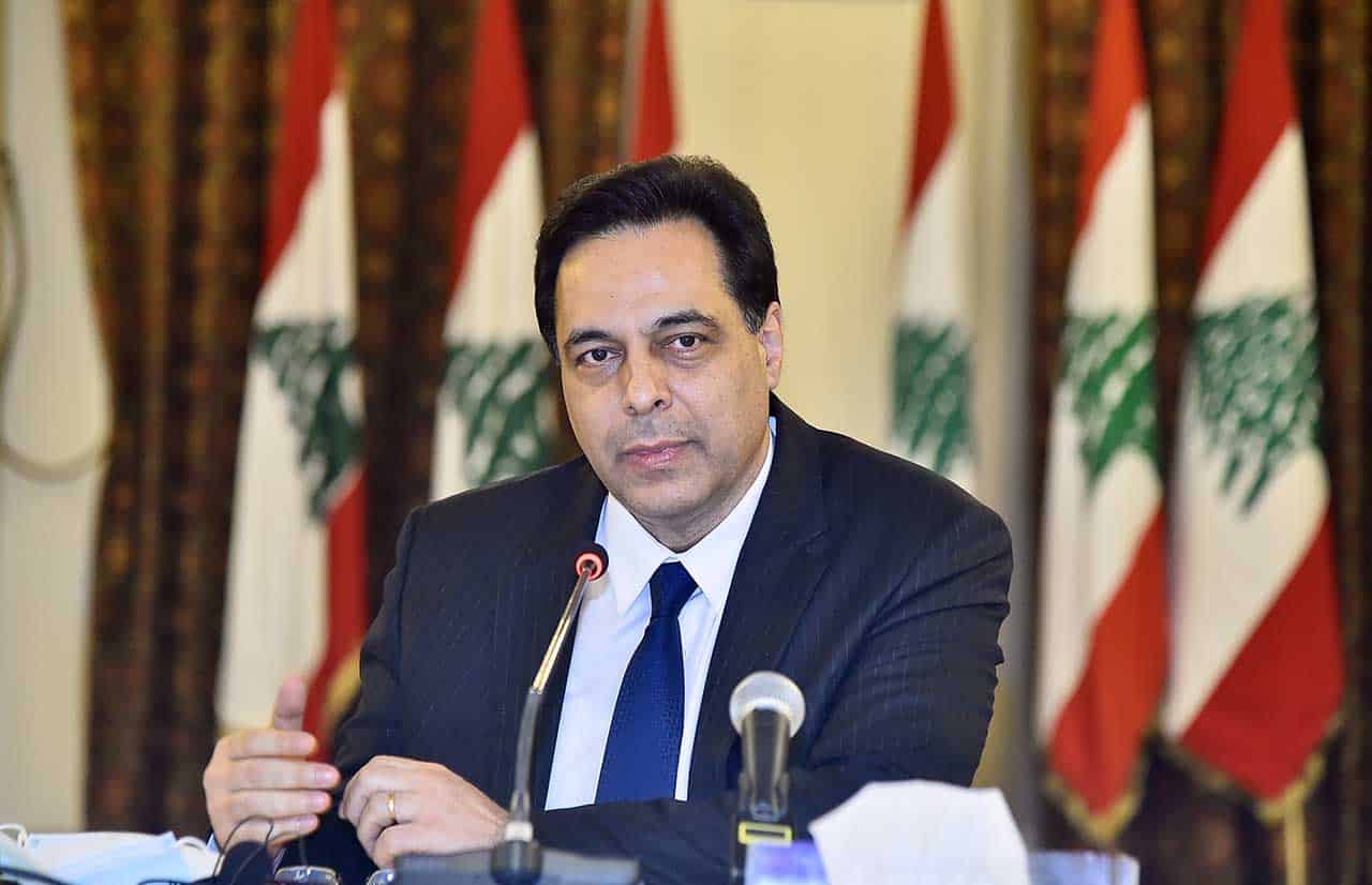Le Premier Ministre Libanais Hassan Diab. Crédit Photo: Dalati & Nohra