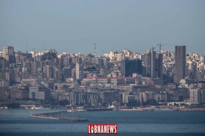 Le siège du Grand Sérail avant l'explosion du Port de Beyrouth.