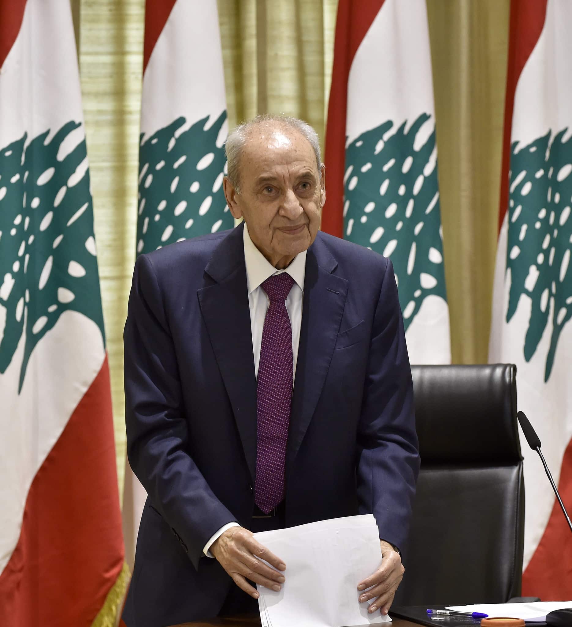 The Speaker of the House, Nabih Berri
