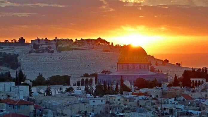 Pixabay Jerusalem coucher du soleil