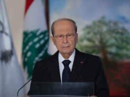 Le chef de l'état, le président de la république, le général Michel Aoun, à l'occasion du centenaire du Grand Liban