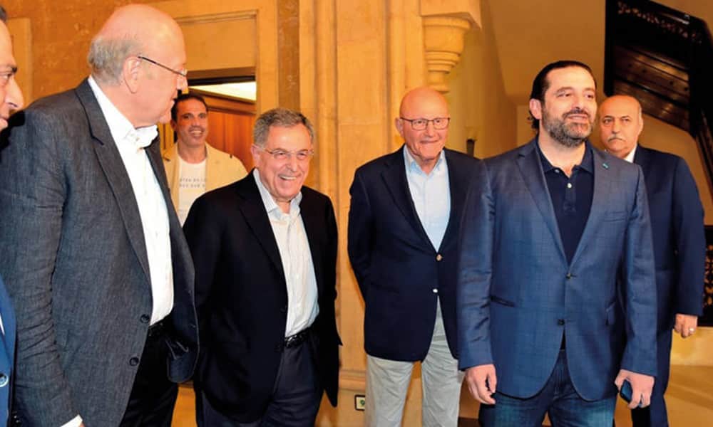 NNA Hariri Mikati Salam Saniora