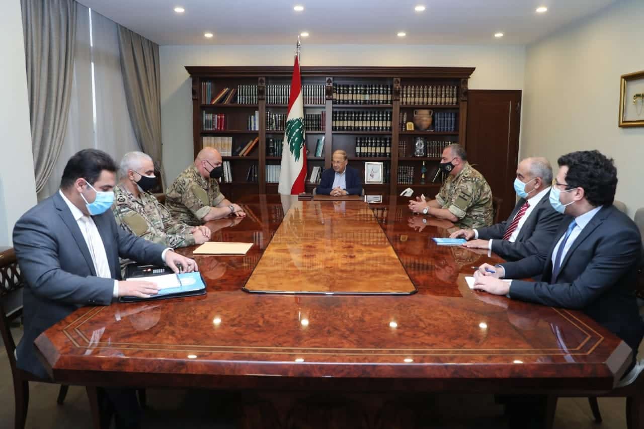 Liban/Israël: La délégation libanaise auprès du chef de l’état à la veille de la reprise des négociations