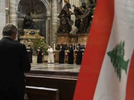 Le Pape François lors de la journée de prière consacrée au Liban, le 1er juillet 2021. Crédit Photo: Vatican.va