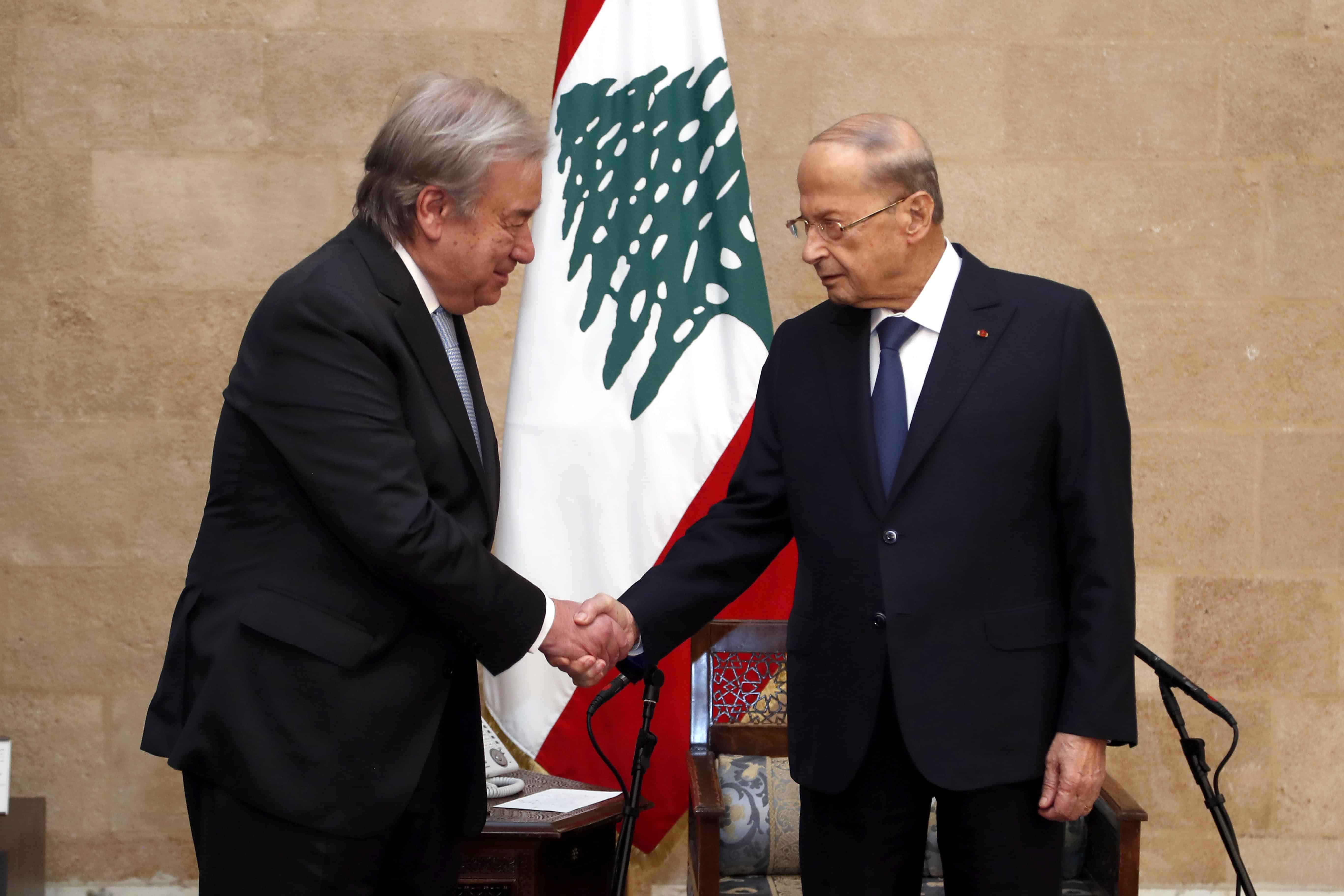 UN Secretary calls for solidarity with Lebanon