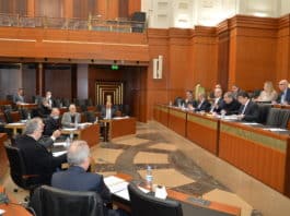 La réunion du comité interparlementaire du 28 mars 2022.