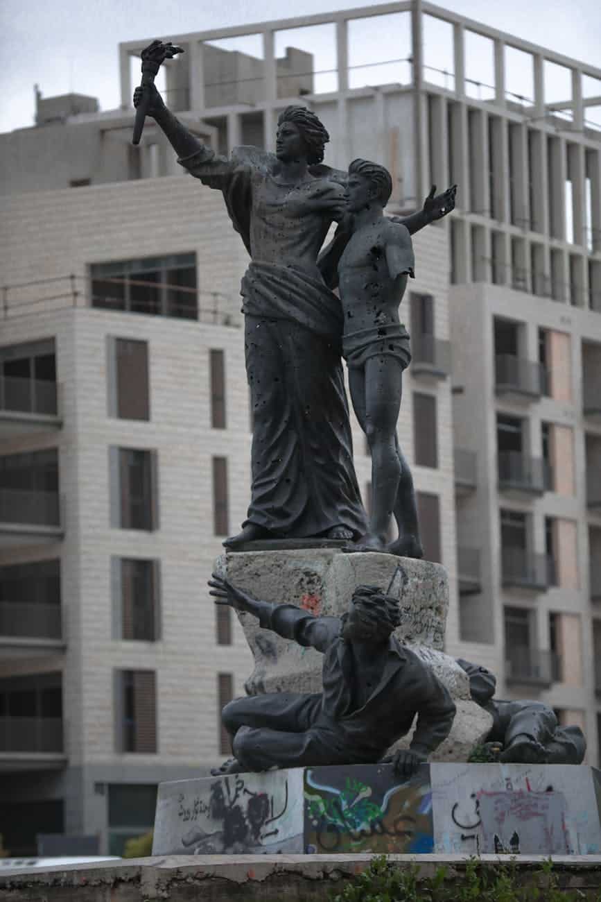 martyrs square in beirut