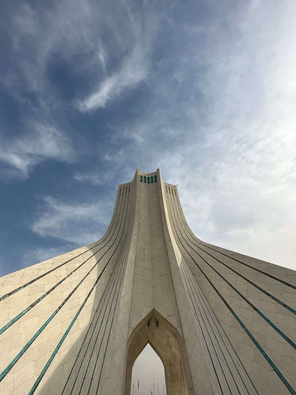 azadi tower in teheran