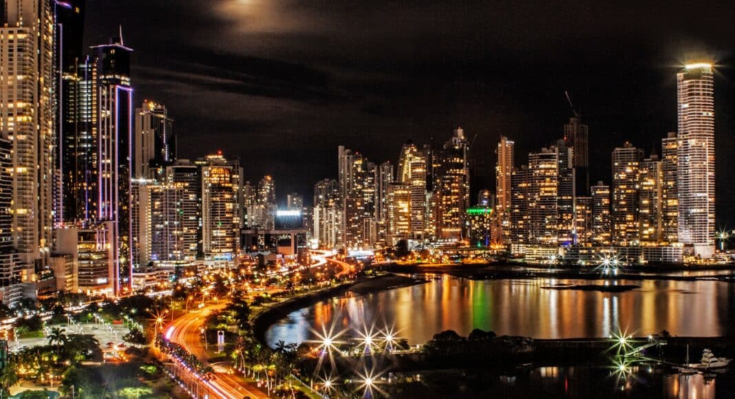 city lights and buildings during nighttime