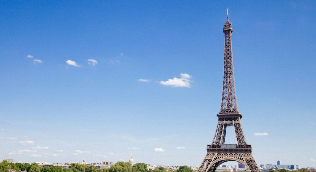 Eiffel Tower at Paris, France