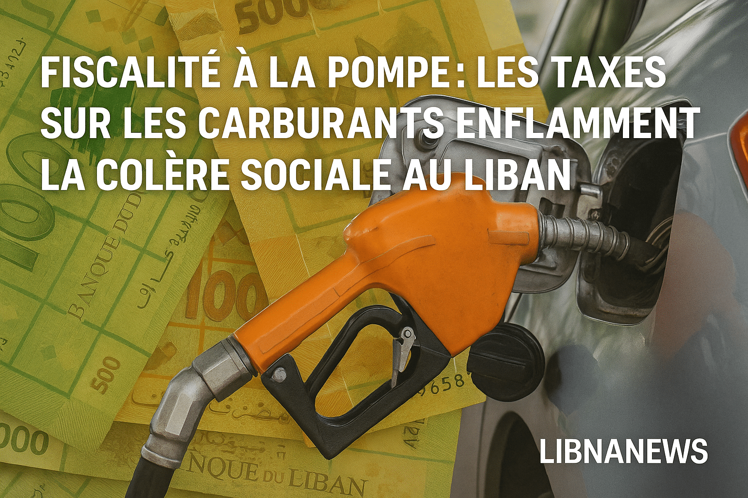 Fiscalité à la pompe : les taxes sur les carburants enflamment la colère sociale au Liban