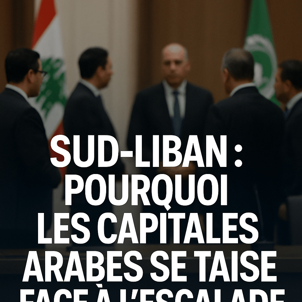 Sud-Liban : pourquoi les capitales arabes se taisent face à l’escalade
