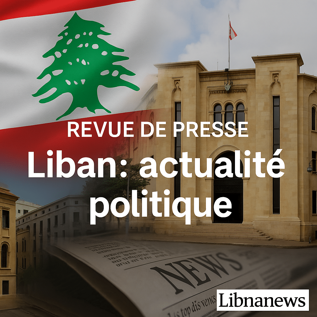 Revue de presse du 26/08/25: Position israélienne et conditionnalité du retrait du Sud Liban