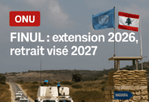 L’avenir de la FINUL au Liban en débat à l’ONU : une extension d’un an et un retrait prévu d’ici 2027