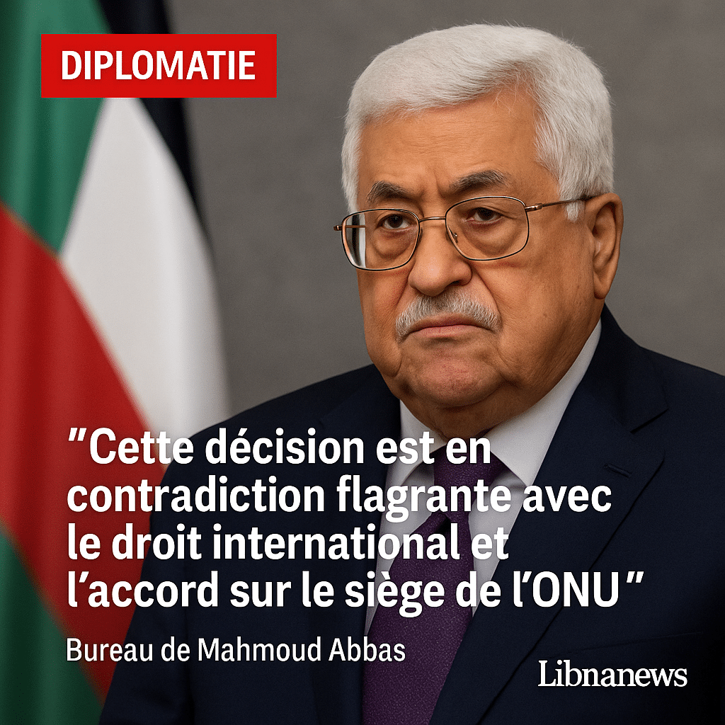 Mahmoud Abbas interdit aux États-Unis : un séisme diplomatique à l’aube de l’ONU