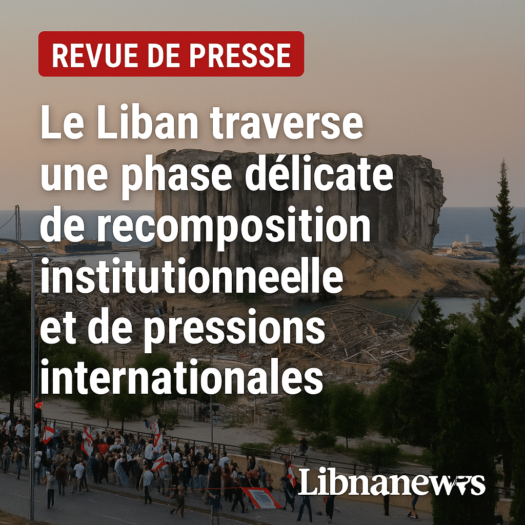 Revue de presse du 30/08/25: Le Liban sous tension, Gaza sous les bombes